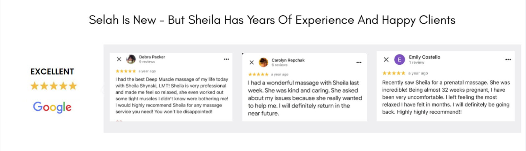 Google reviews